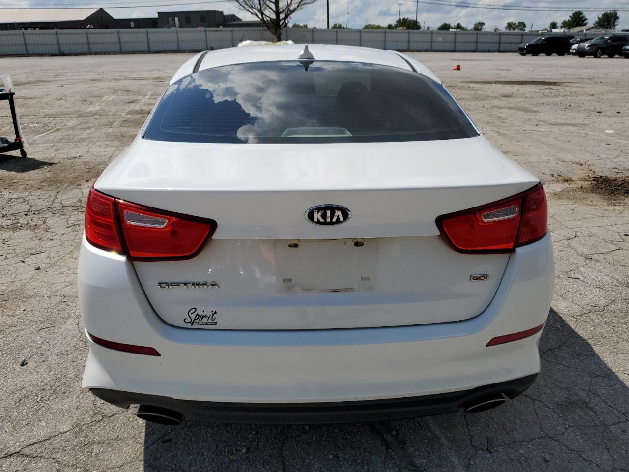 VIN 5XXGM4A76EG319298 2014 KIA OPTIMA no.6