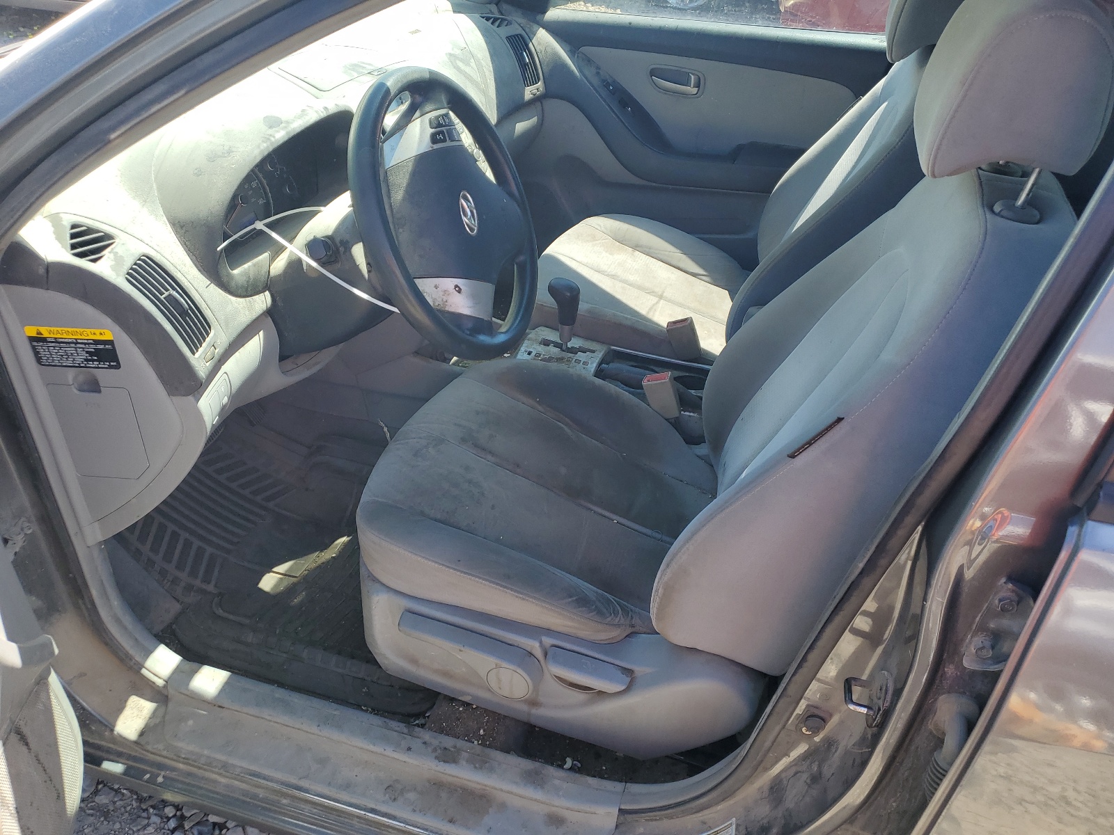 KMHDU46D67U035602 2007 Hyundai Elantra Gls