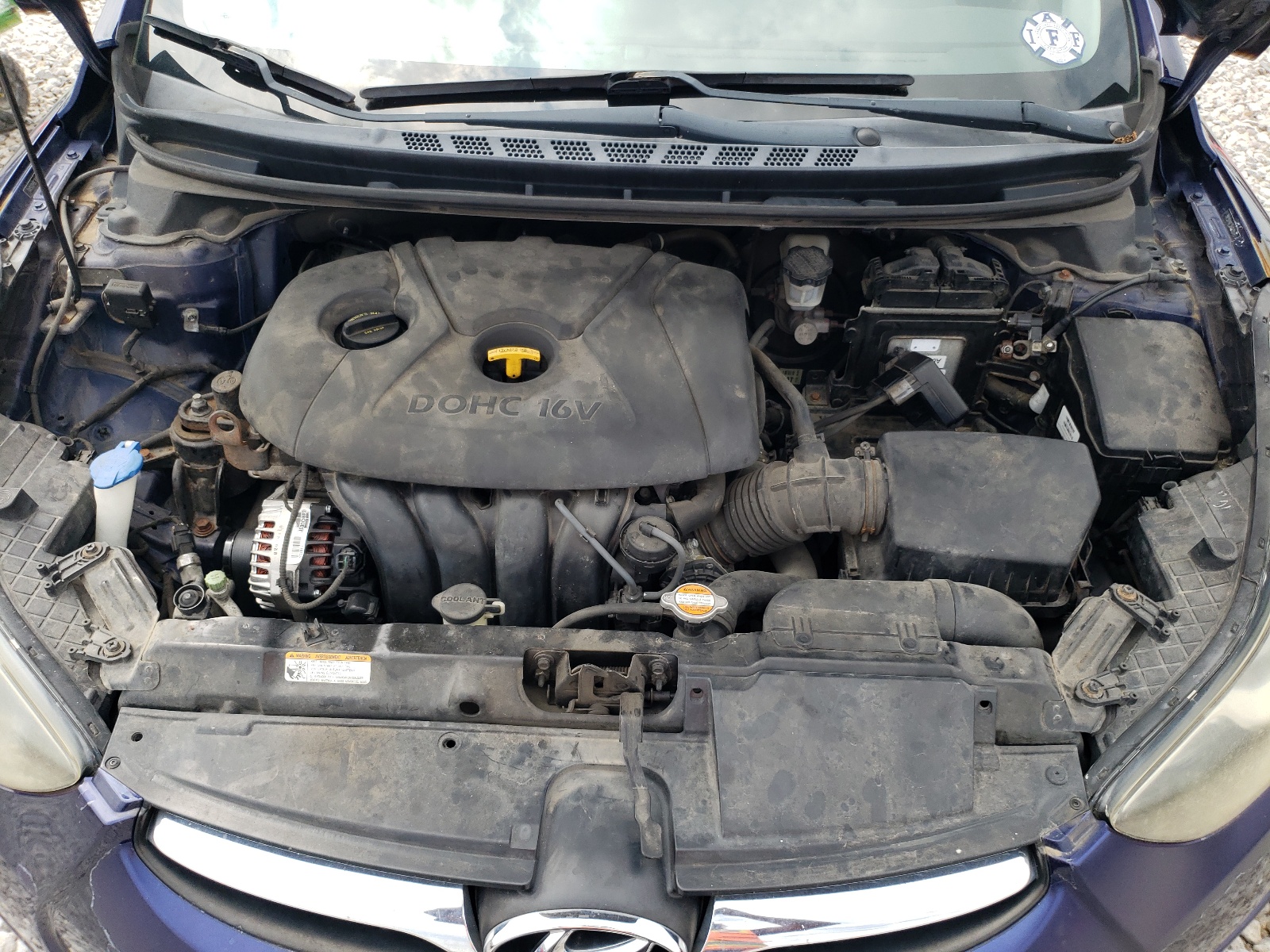 5NPDH4AE3BH035245 2011 Hyundai Elantra Gls