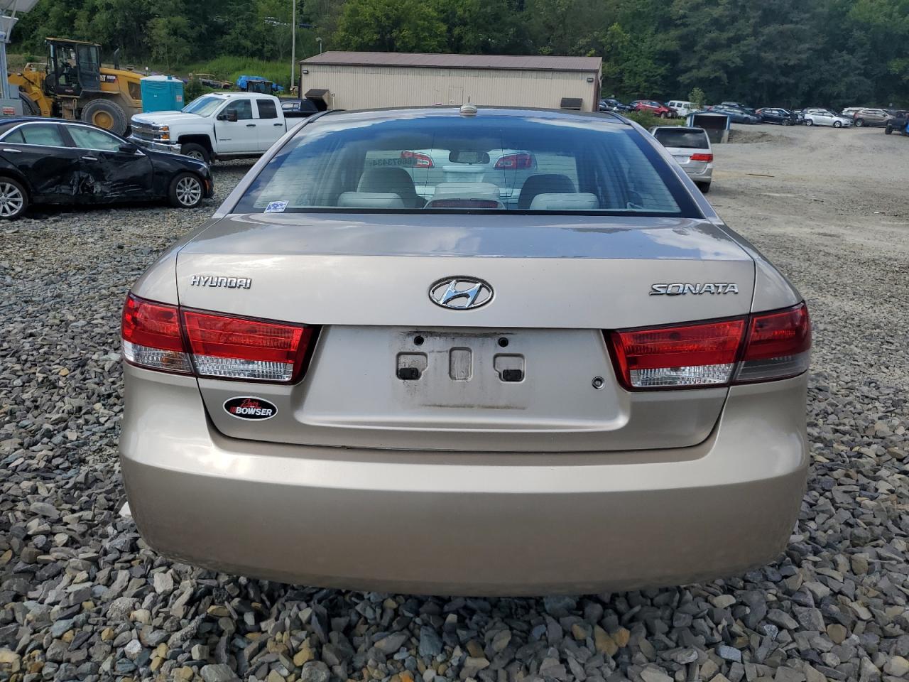 5NPET46C58H363544 2008 Hyundai Sonata Gls