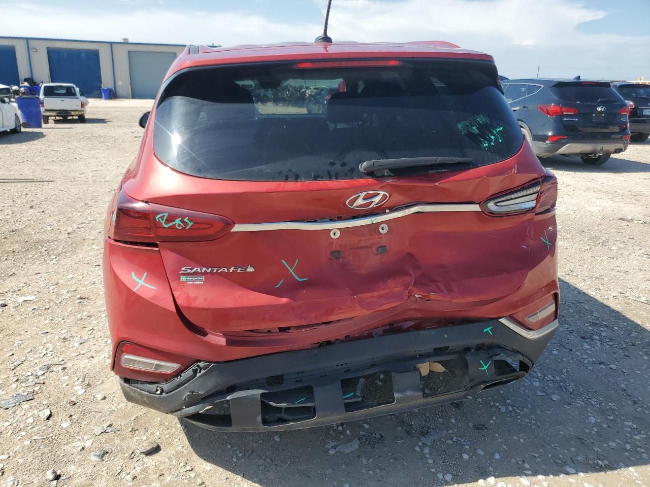 5NMS23AD6KH008810 2019 Hyundai Santa Fe Se