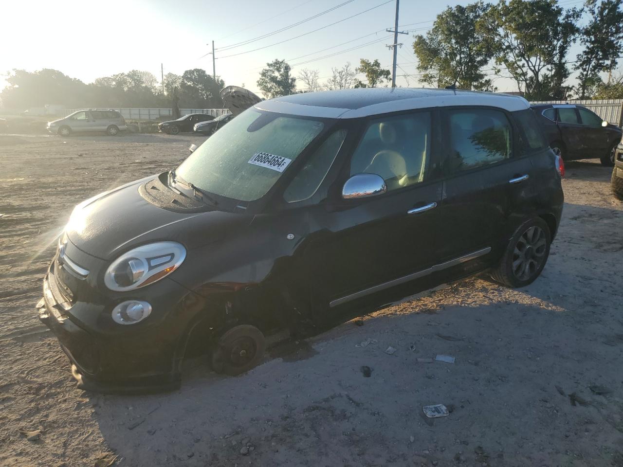 2014 Fiat 500L Lounge VIN: ZFBCFACH1EZ004020 Lot: 66864664