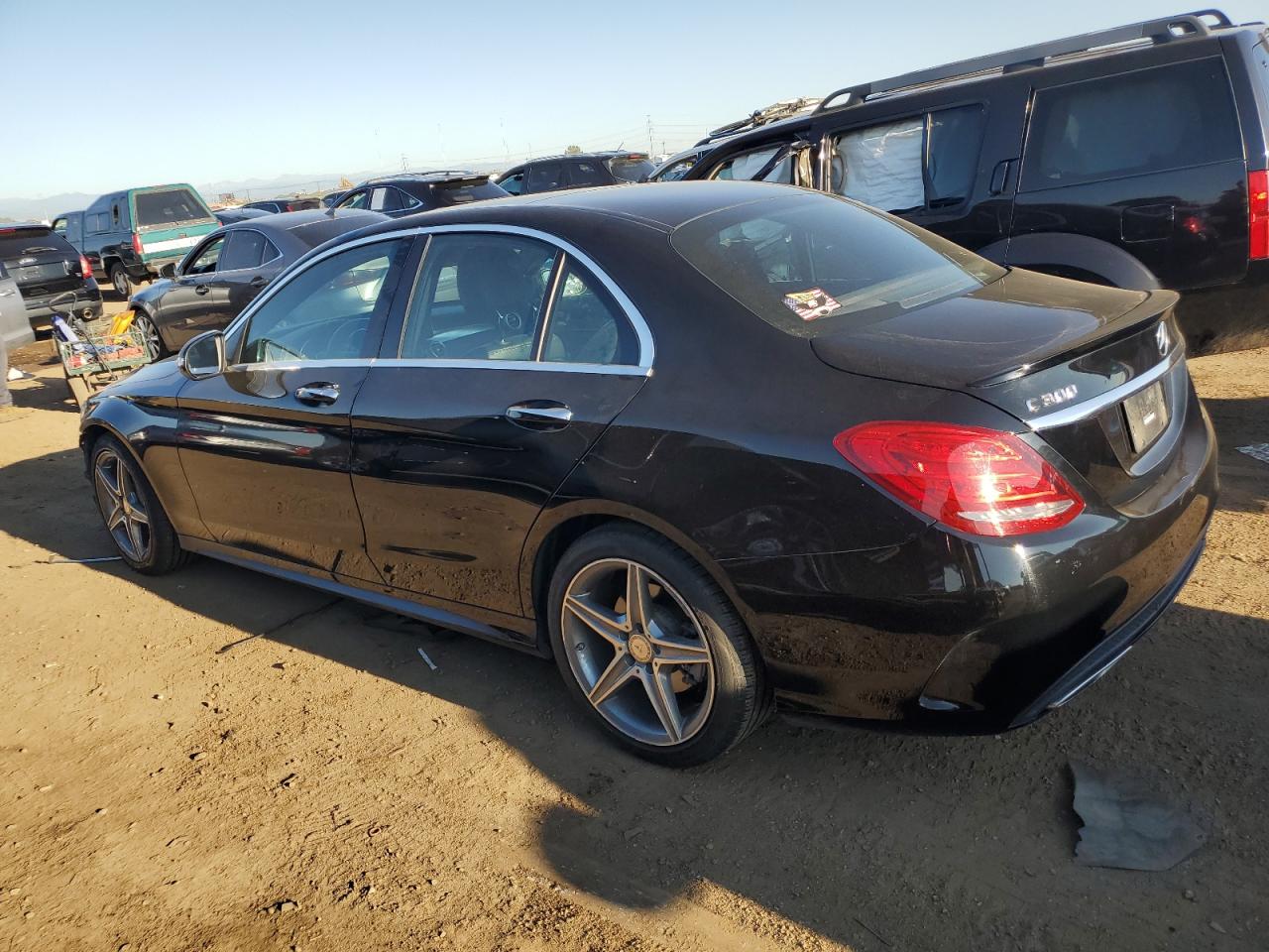 55SWF4KB6GU111368 2016 MERCEDES-BENZ C CLASS - Image 2