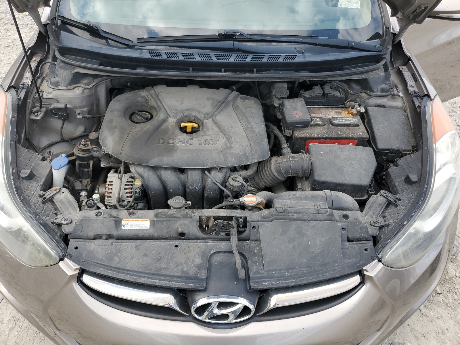 5NPDH4AE3CH151384 2012 Hyundai Elantra Gls