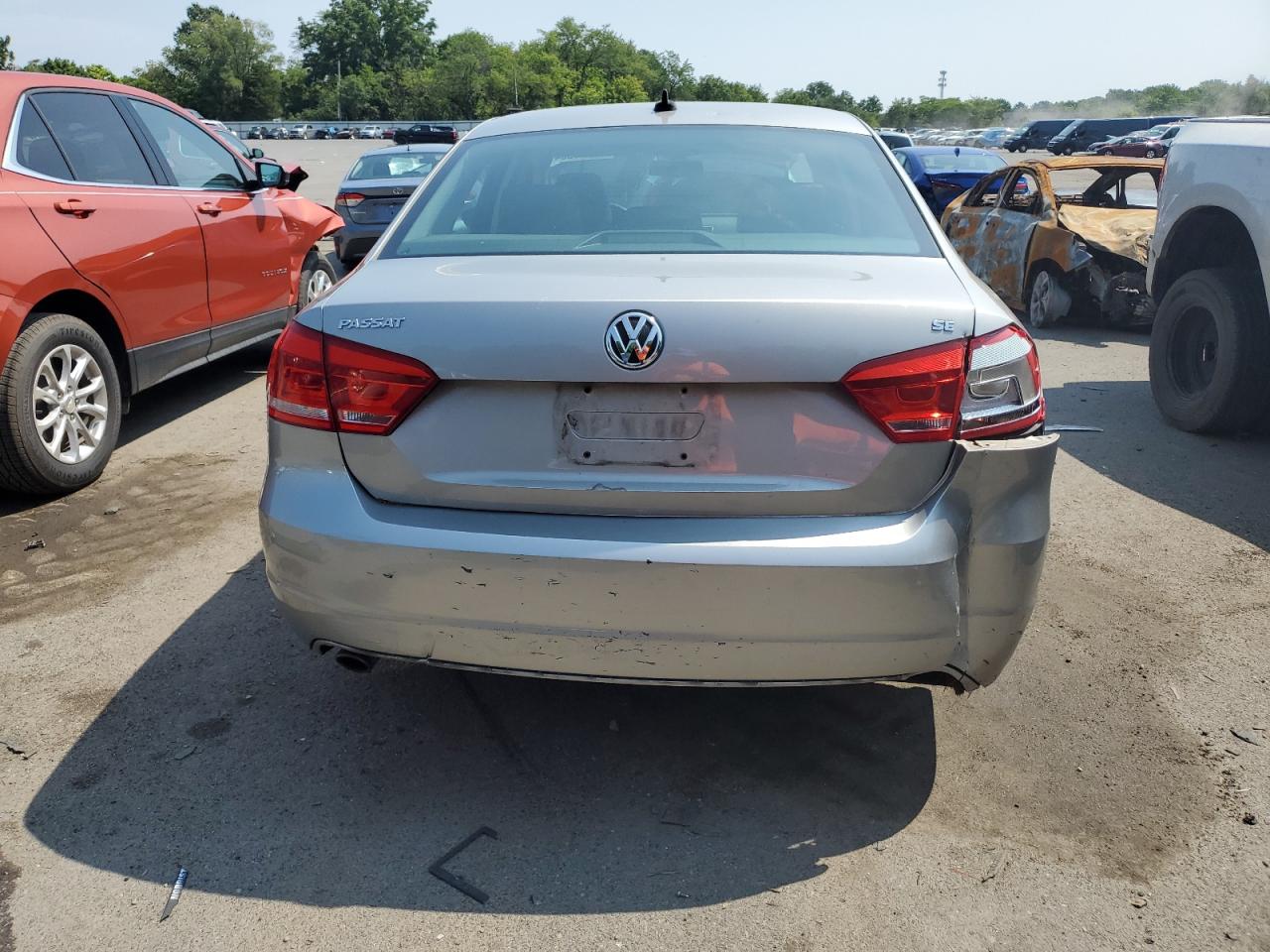 2012 Volkswagen Passat Se VIN: 1VWBP7A33CC086586 Lot: 64619384