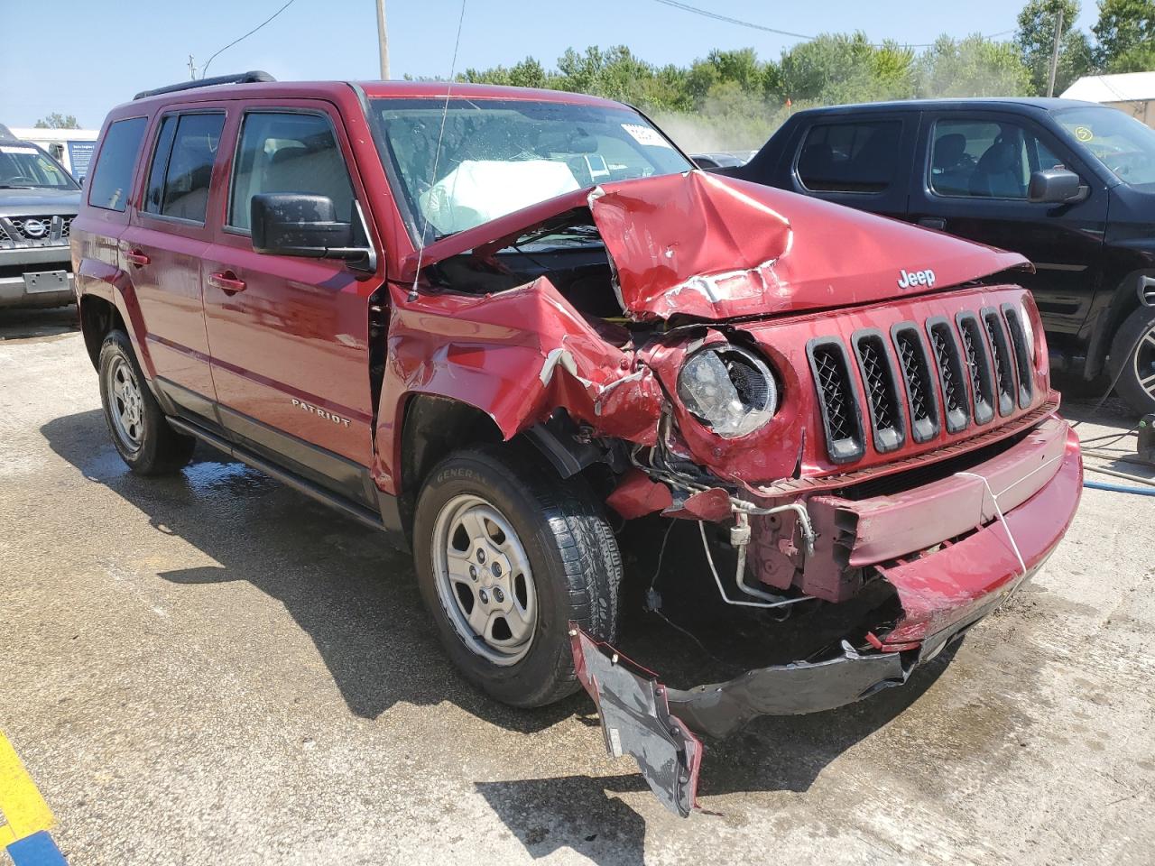 VIN 1C4NJRBB6ED835588 2014 JEEP PATRIOT no.4