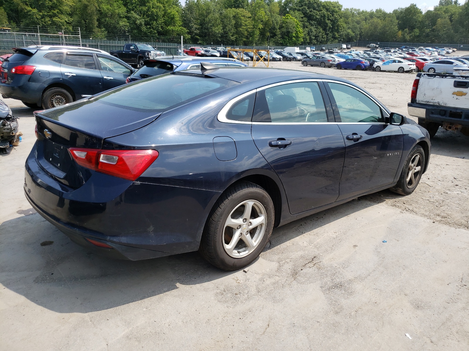 2017 Chevrolet Malibu Ls vin: 1G1ZB5ST7HF226821