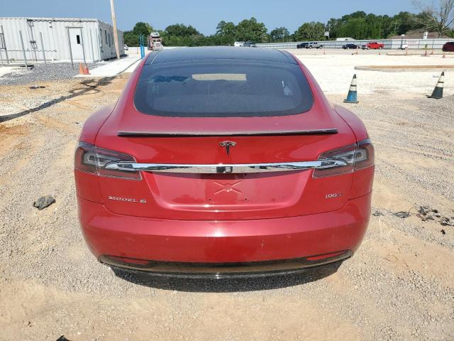  TESLA MODEL S 2017 Czerwony