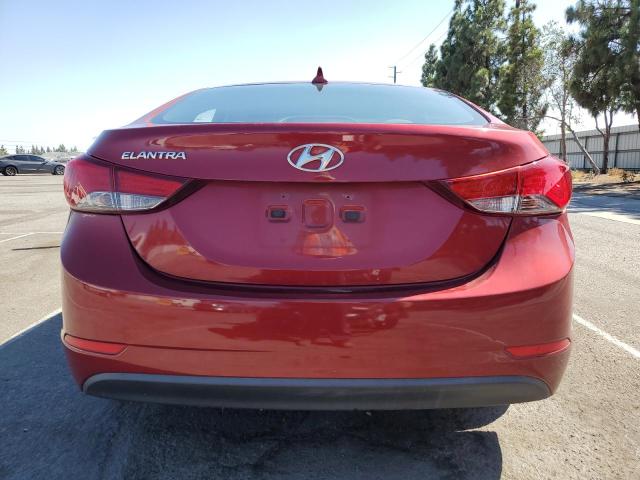  HYUNDAI ACCENT 2014 Red