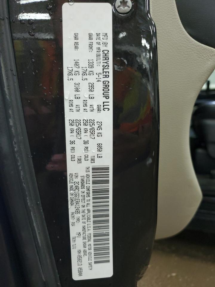 2014 Chrysler Town & Country Limited VIN: 2C4RC1GG1ER412495 Lot: 65130724