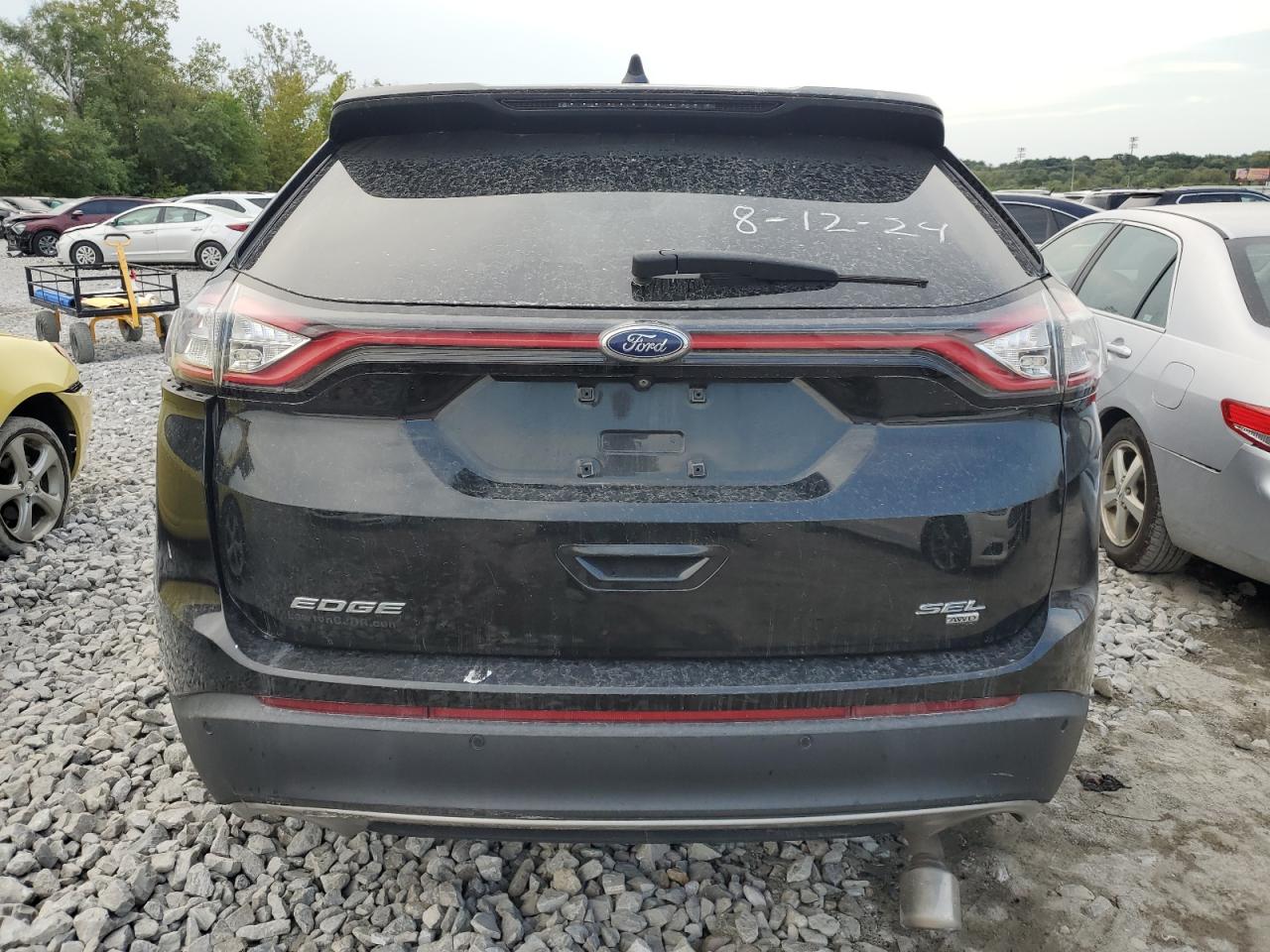 2015 Ford Edge Sel VIN: 2FMTK4J80FBB62085 Lot: 68628574