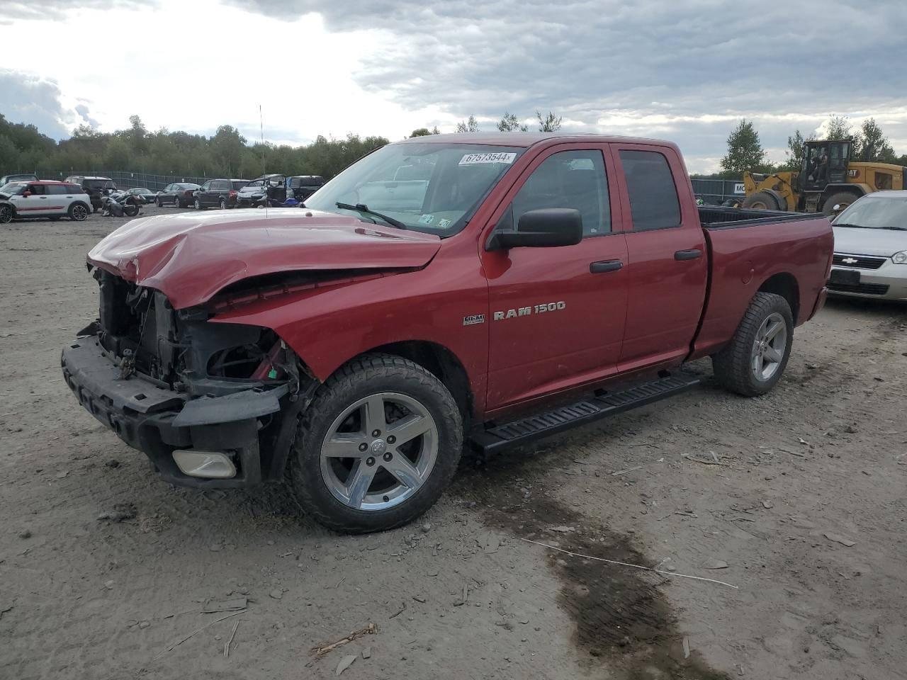 2012 Dodge Ram 1500 St VIN: 1C6RD7FT8CS287013 Lot: 67573544