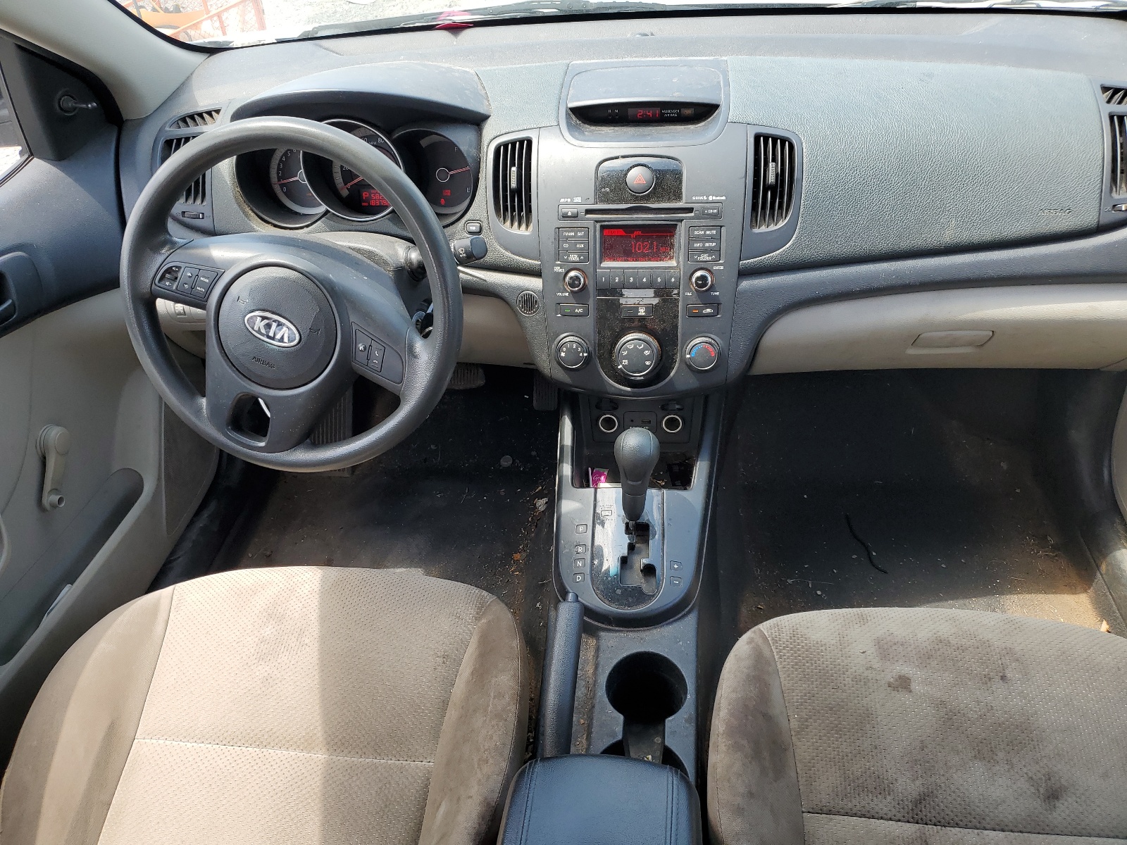 KNAFT4A21A5107536 2010 Kia Forte Lx