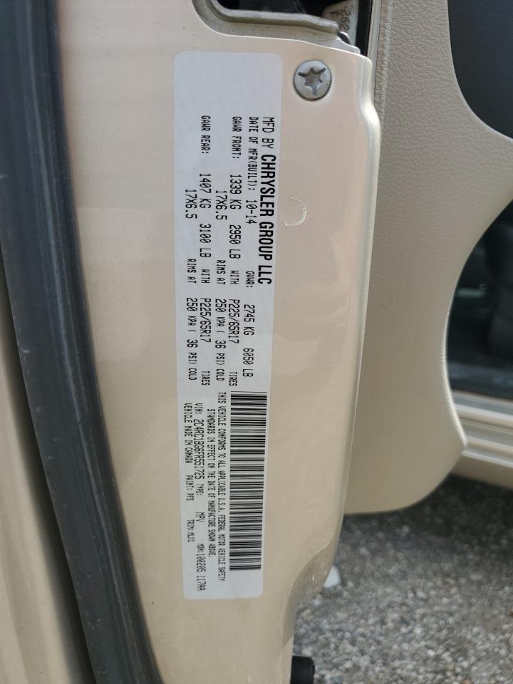 2C4RC1BG6FR551725 2015 Chrysler Town & Country Touring