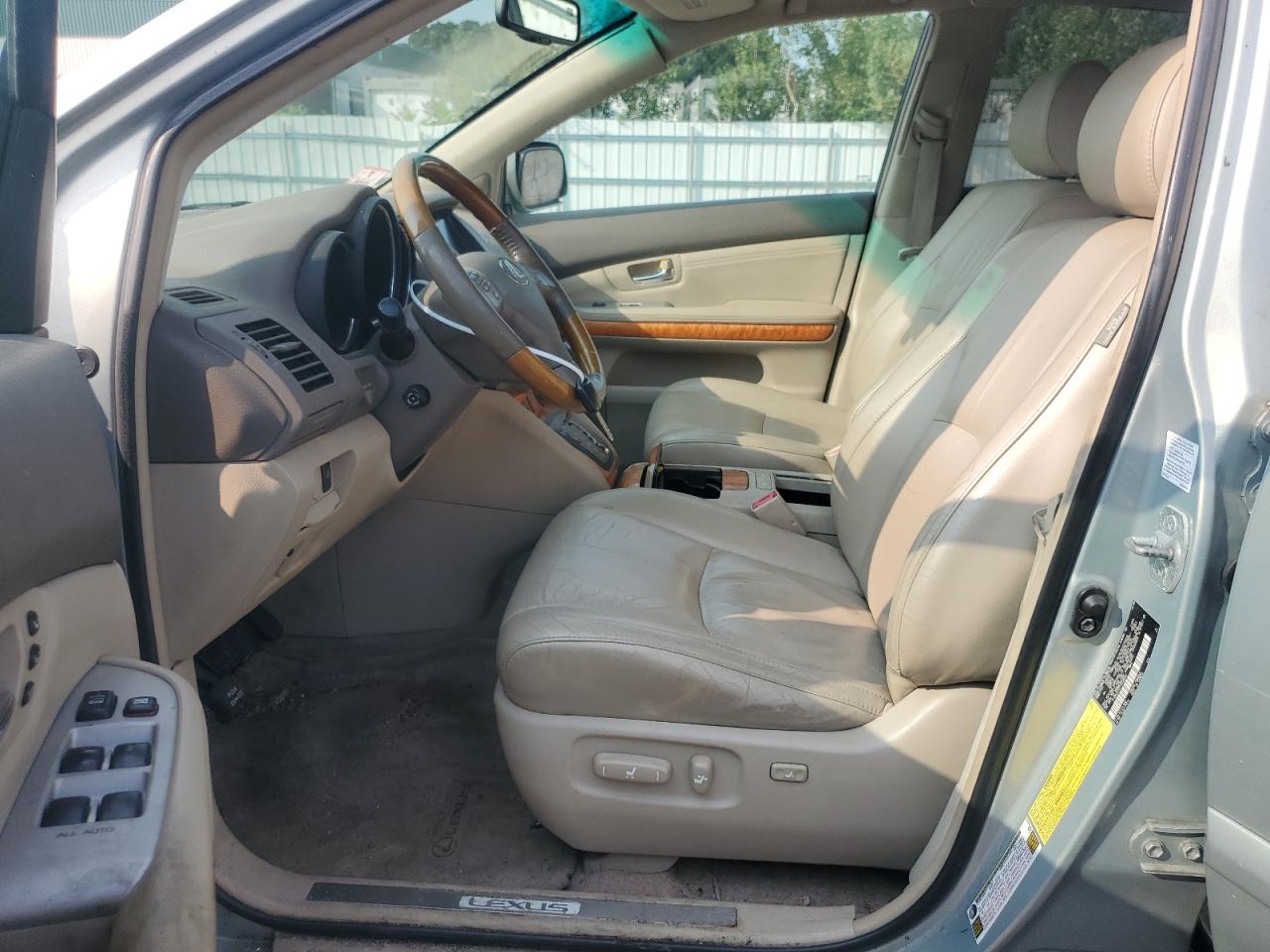 2007 Lexus Rx 350 VIN: 2T2HK31U27C038602 Lot: 67249724