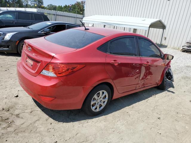  HYUNDAI ACCENT 2014 Czerwony