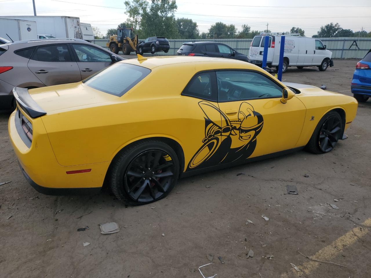 VIN 2C3CDZFJ7JH246177 2018 DODGE CHALLENGER no.3