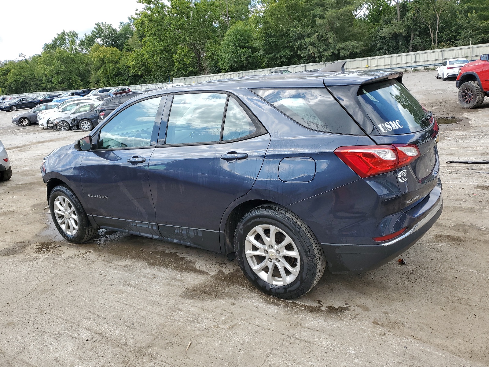 3GNAXHEVXJL122735 2018 Chevrolet Equinox Ls