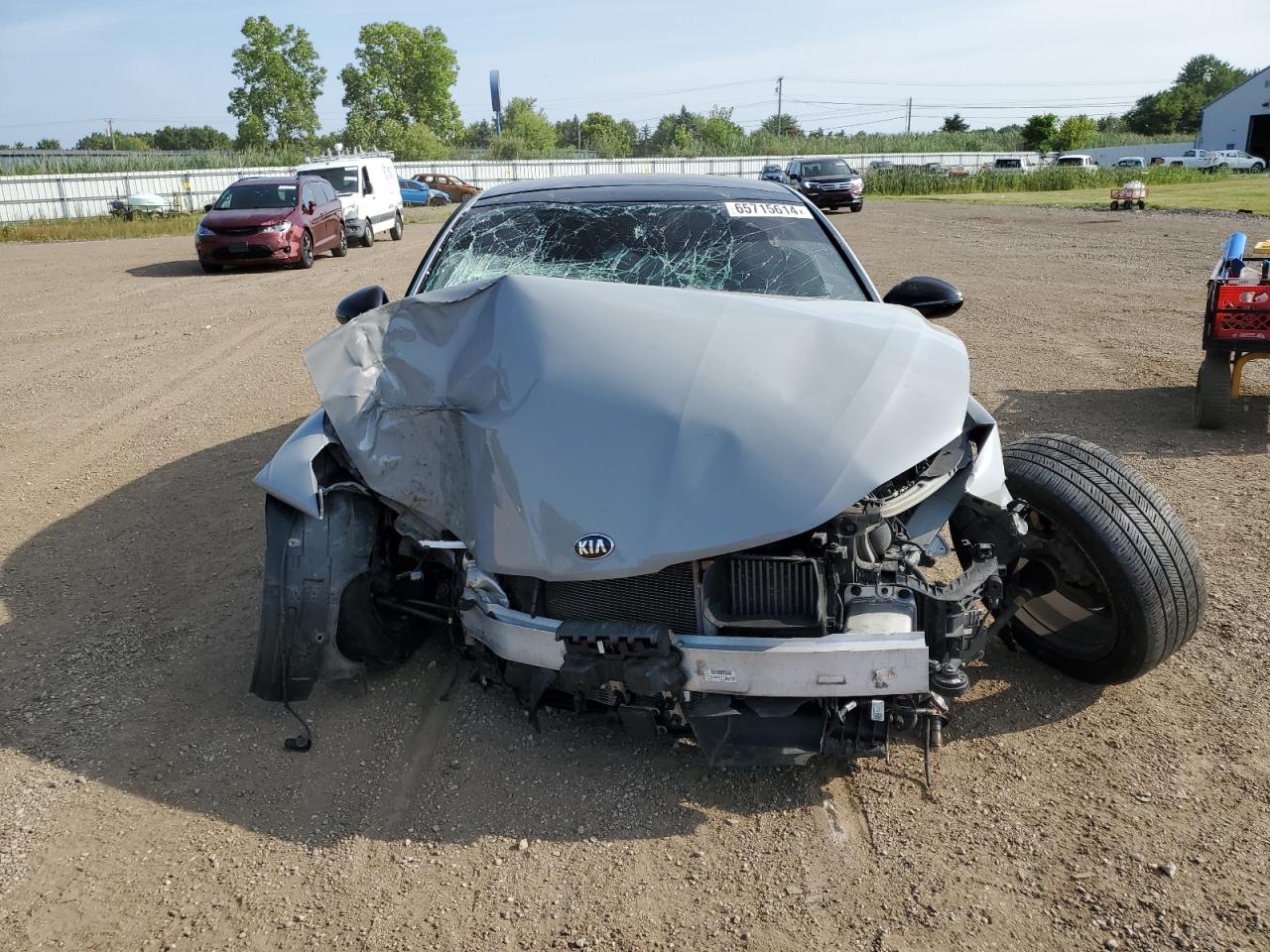 2021 Kia K5 Gt Line VIN: 5XXG64J21MG082555 Lot: 65715614