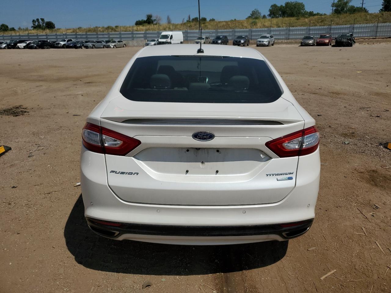 2016 Ford Fusion Titanium VIN: 3FA6P0D92GR294421 Lot: 65836394