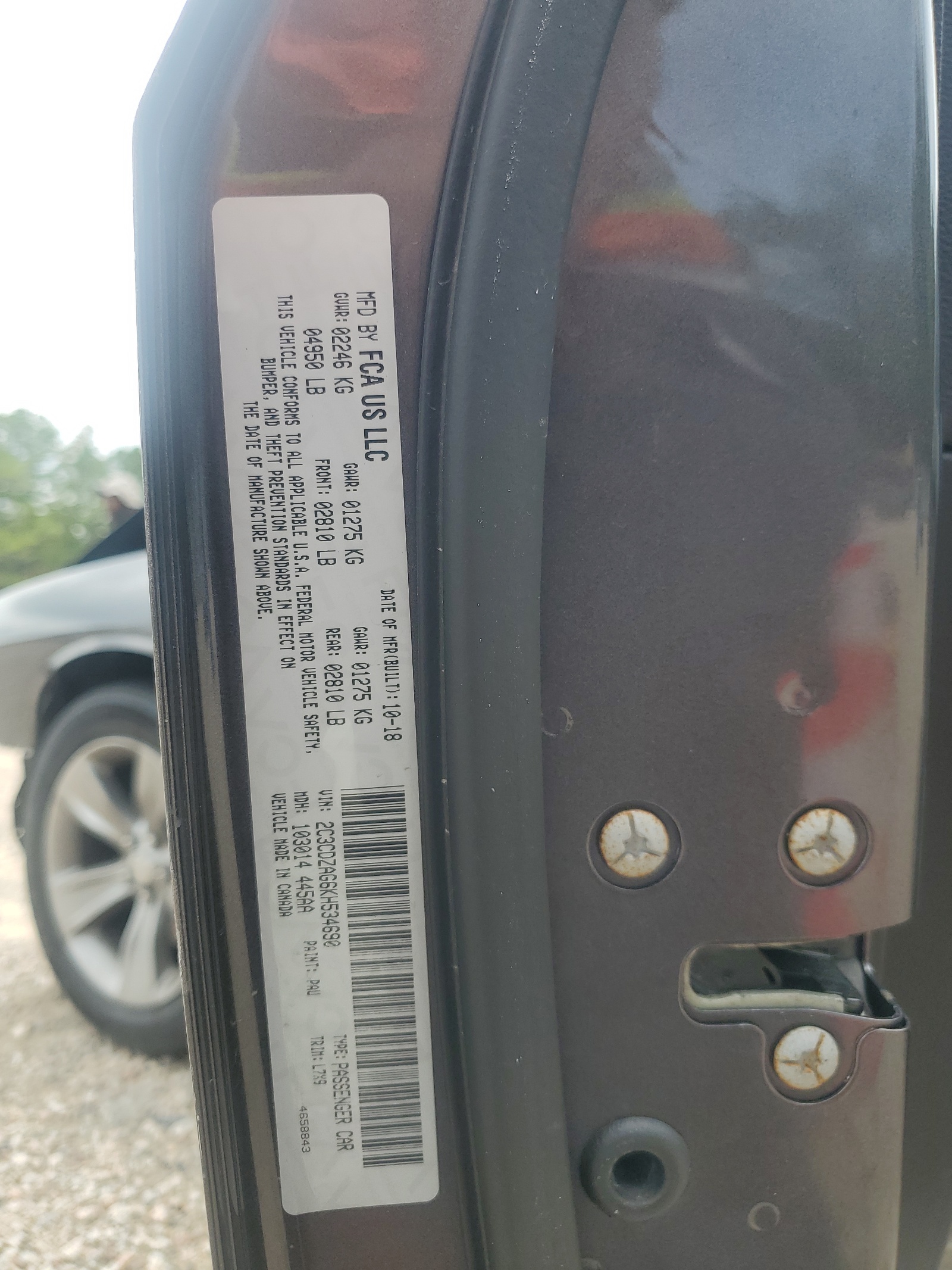 2C3CDZAG6KH534690 2019 Dodge Challenger Sxt