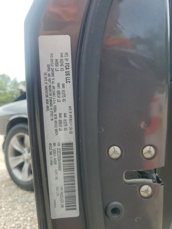 2019 Dodge Challenger Sxt VIN: 2C3CDZAG6KH534690 Lot: 65320974