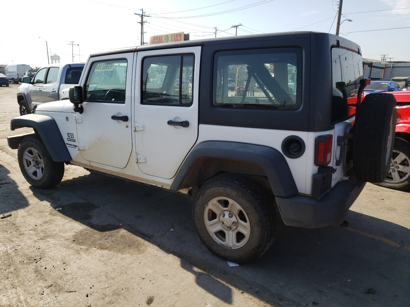 2018 Jeep Wrangler Unlimited Sport vin: 1C4BJWKG2JL832748