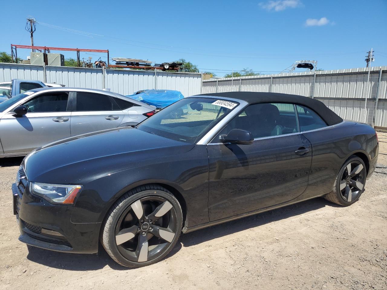 2013 Audi A5 Premium VIN: WAUJFAFH2D017992 Lot: 66804594