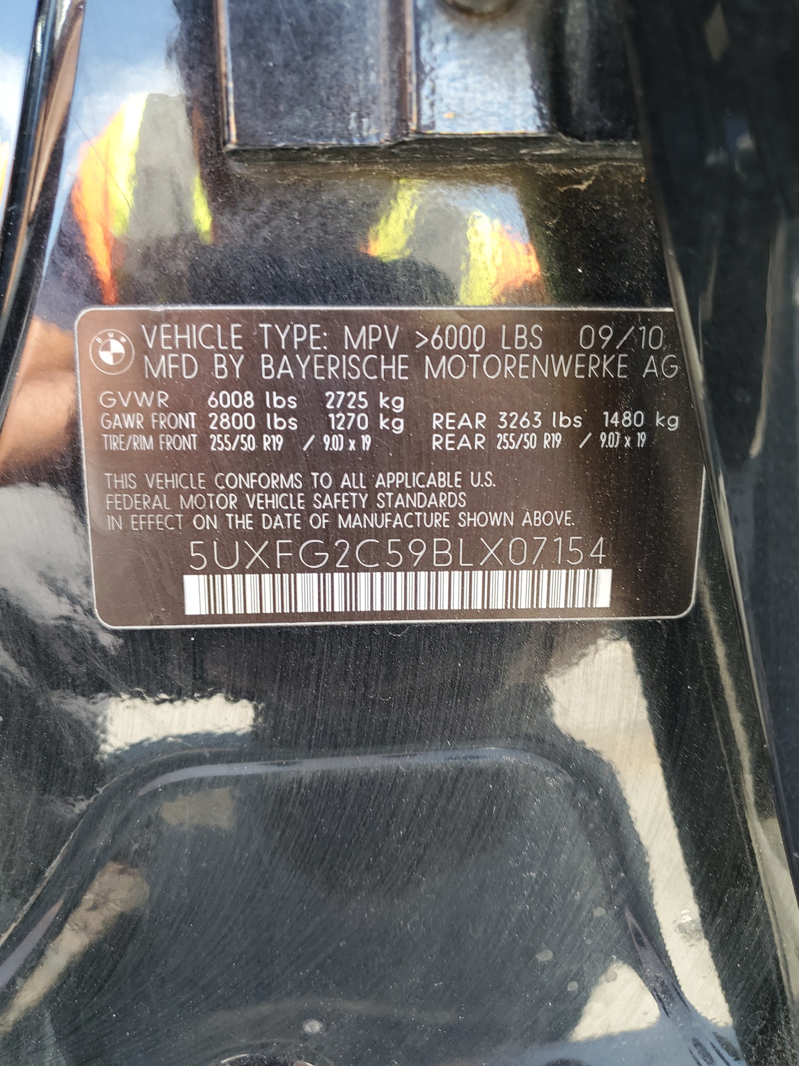 5UXFG2C59BLX07154 2011 BMW X6 xDrive35I