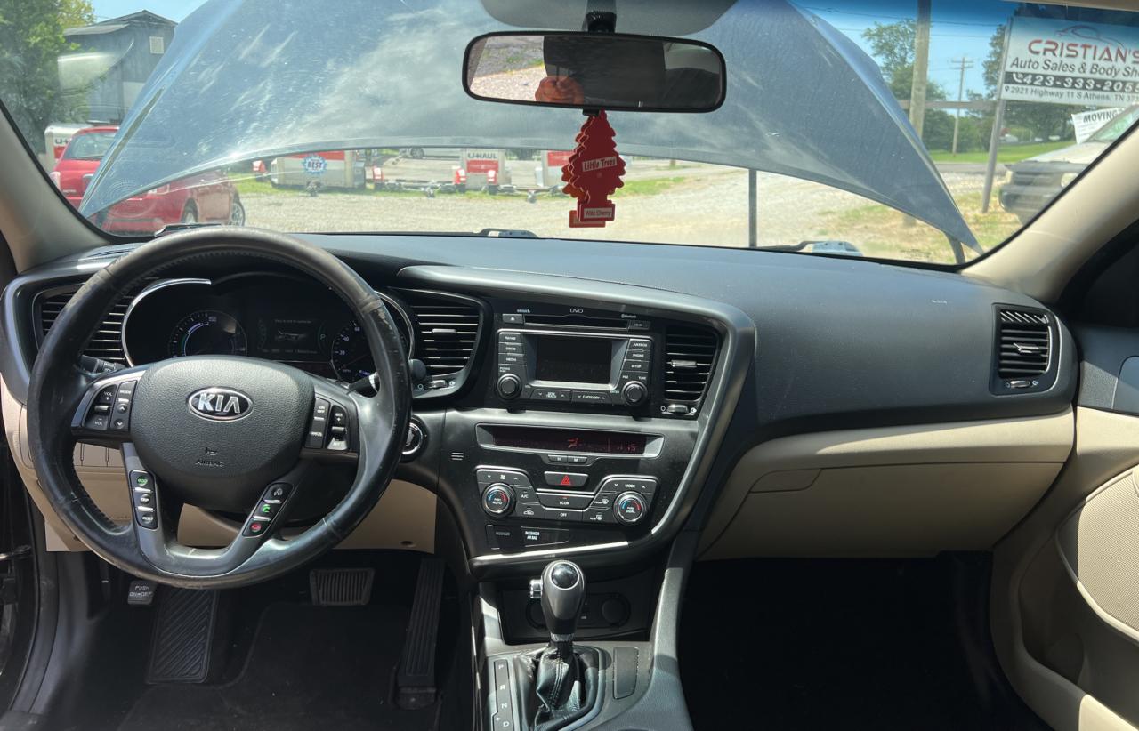 2013 Kia Optima Hyb VIN: KNAGM4AD2D5046592 Lot: 66914854