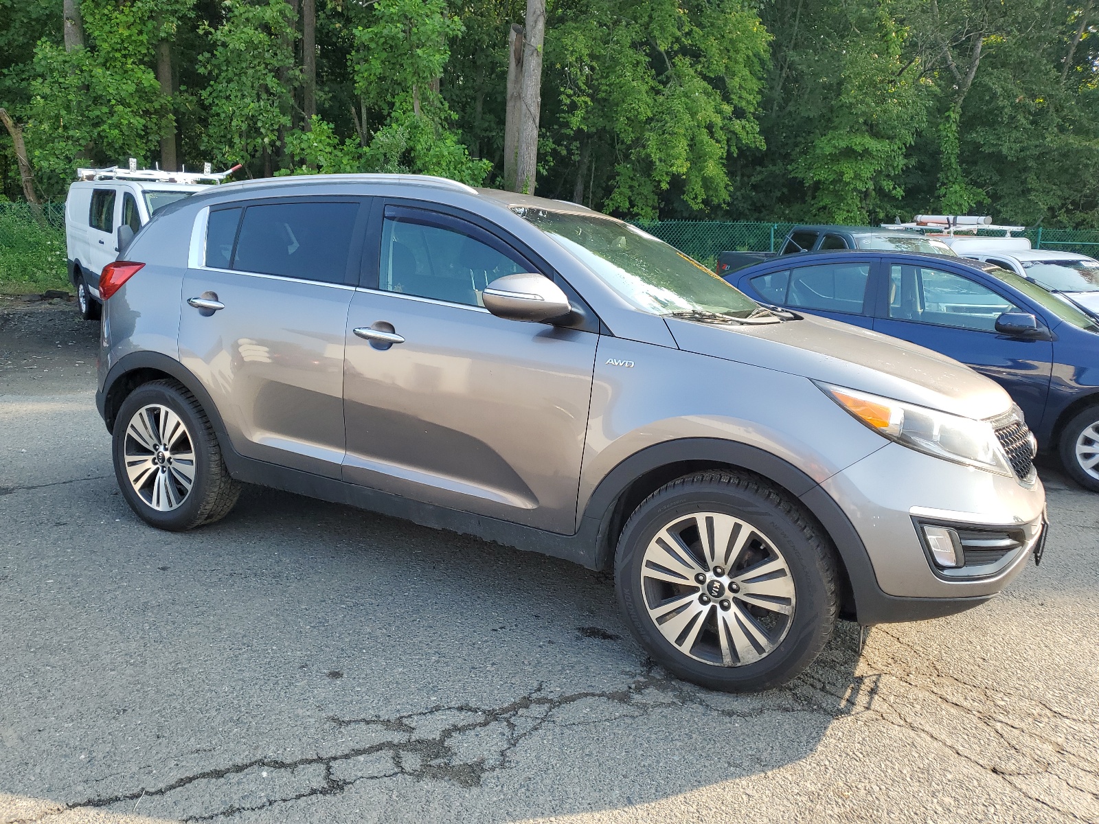 2014 Kia Sportage Ex vin: KNDPCCAC5E7553306