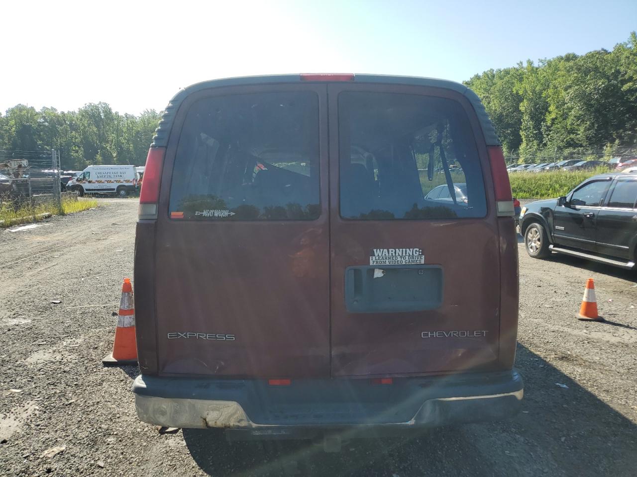 2001 Chevrolet Express G2500 VIN: 1GAGG29R611112152 Lot: 68640554