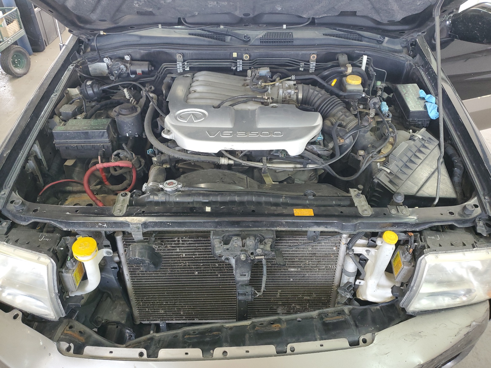 JNRDR09Y73W303410 2003 Infiniti Qx4