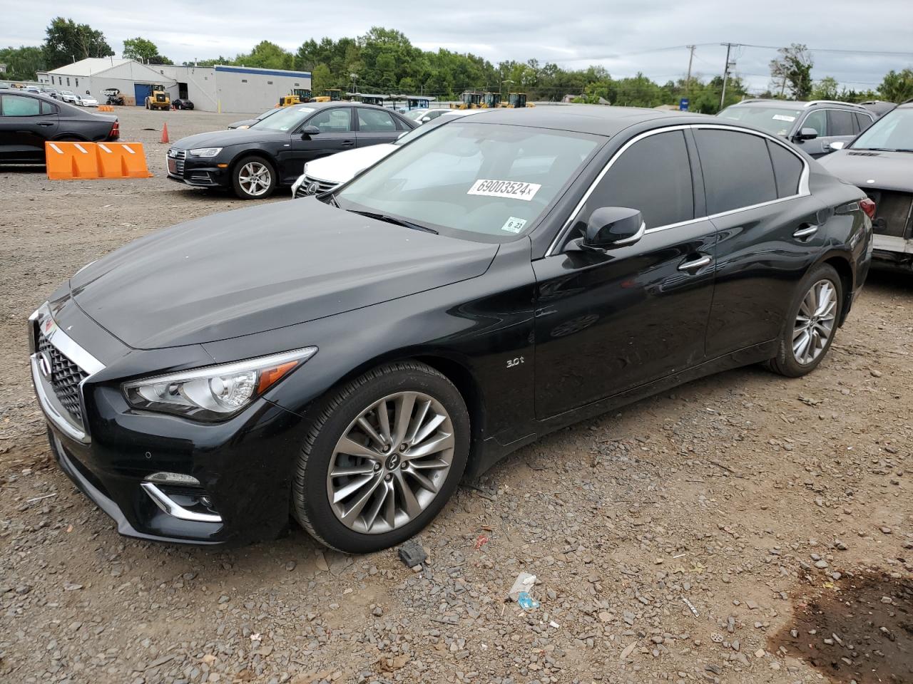 2018 Infiniti Q50 Luxe VIN: JN1EV7AR9JM438154 Lot: 69003524