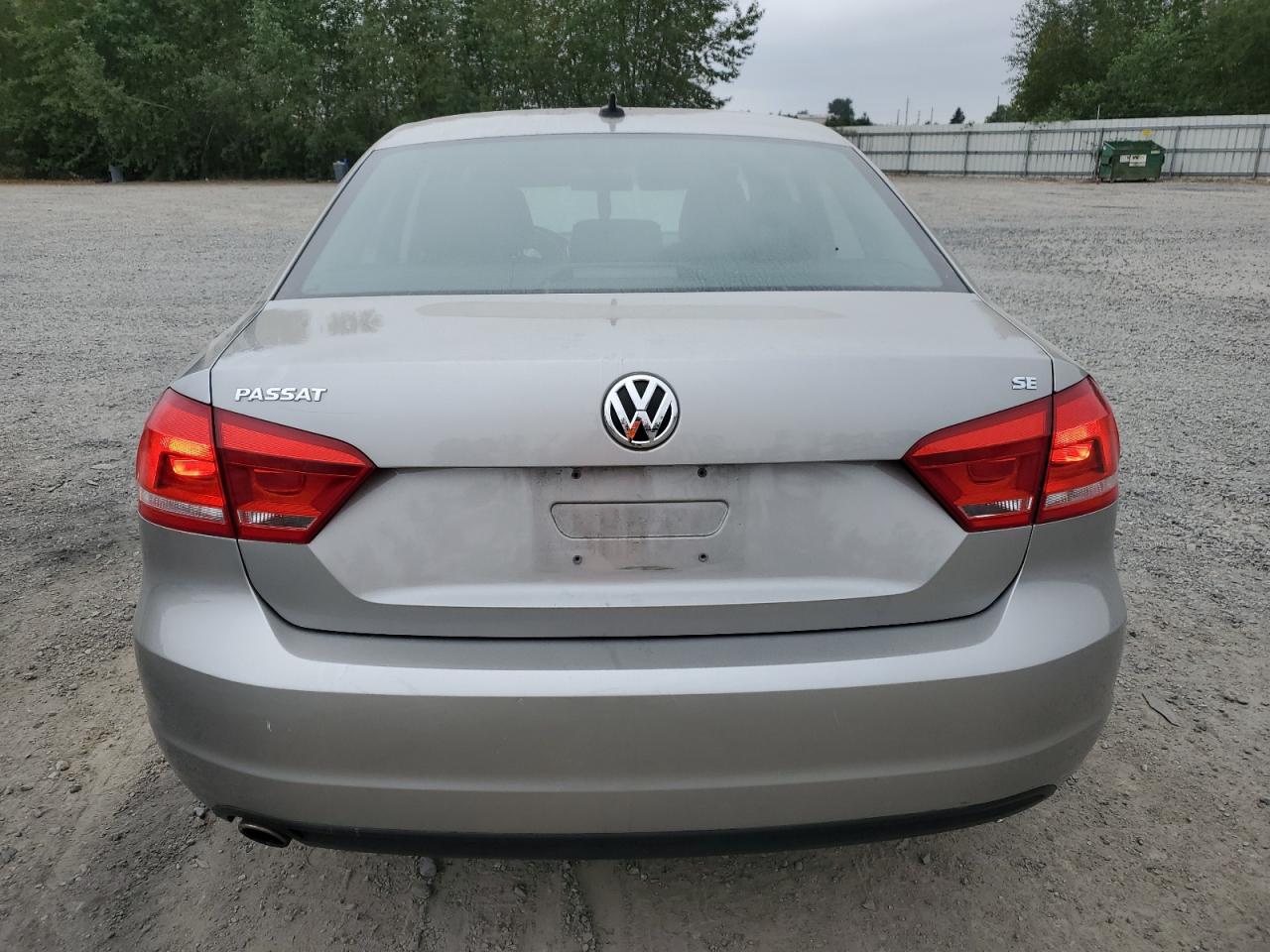 2013 Volkswagen Passat Se VIN: 1VWBP7A36DC148127 Lot: 66183924