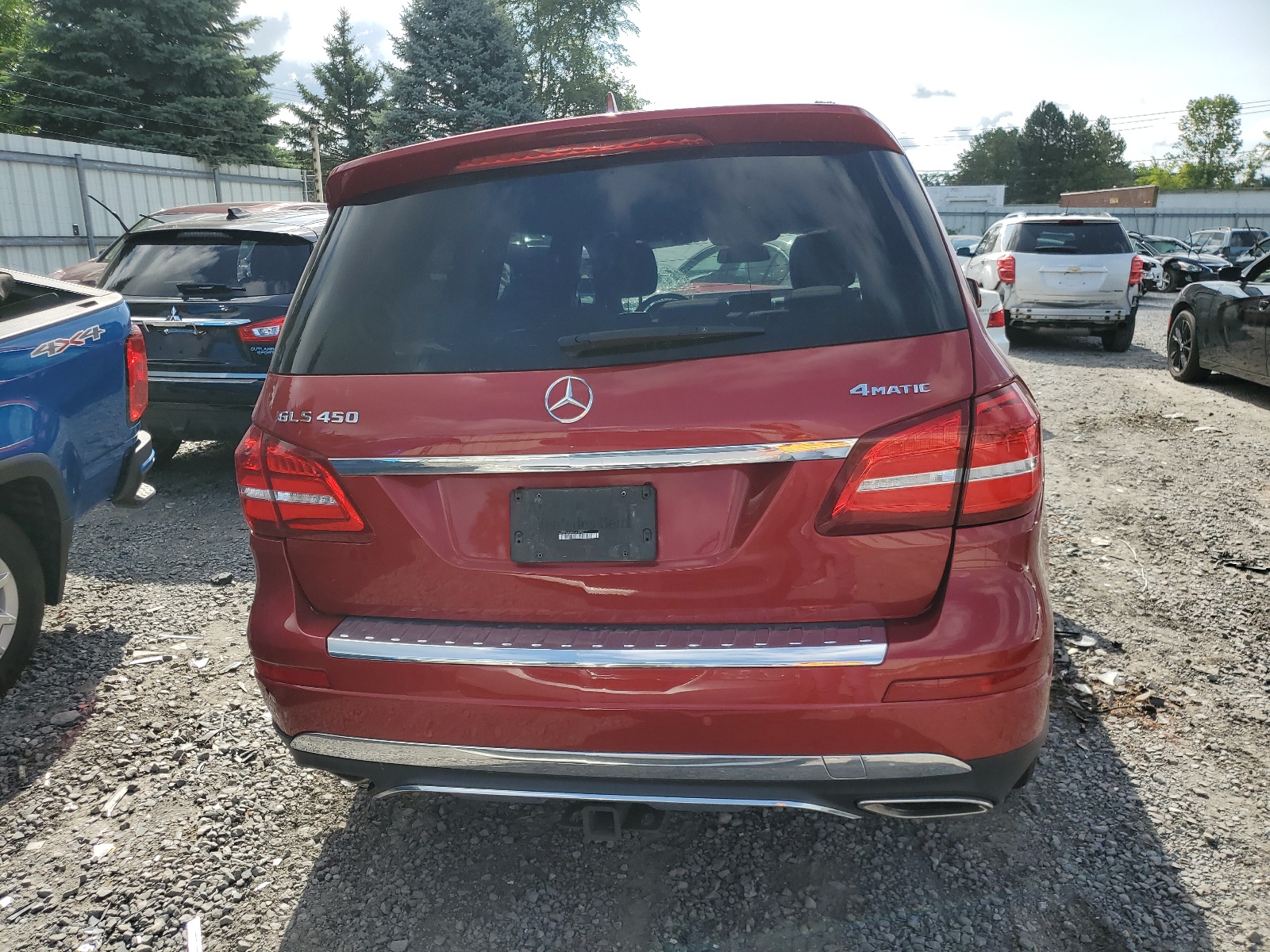 4JGDF6EE6KB241054 2019 Mercedes-Benz Gls 450 4Matic