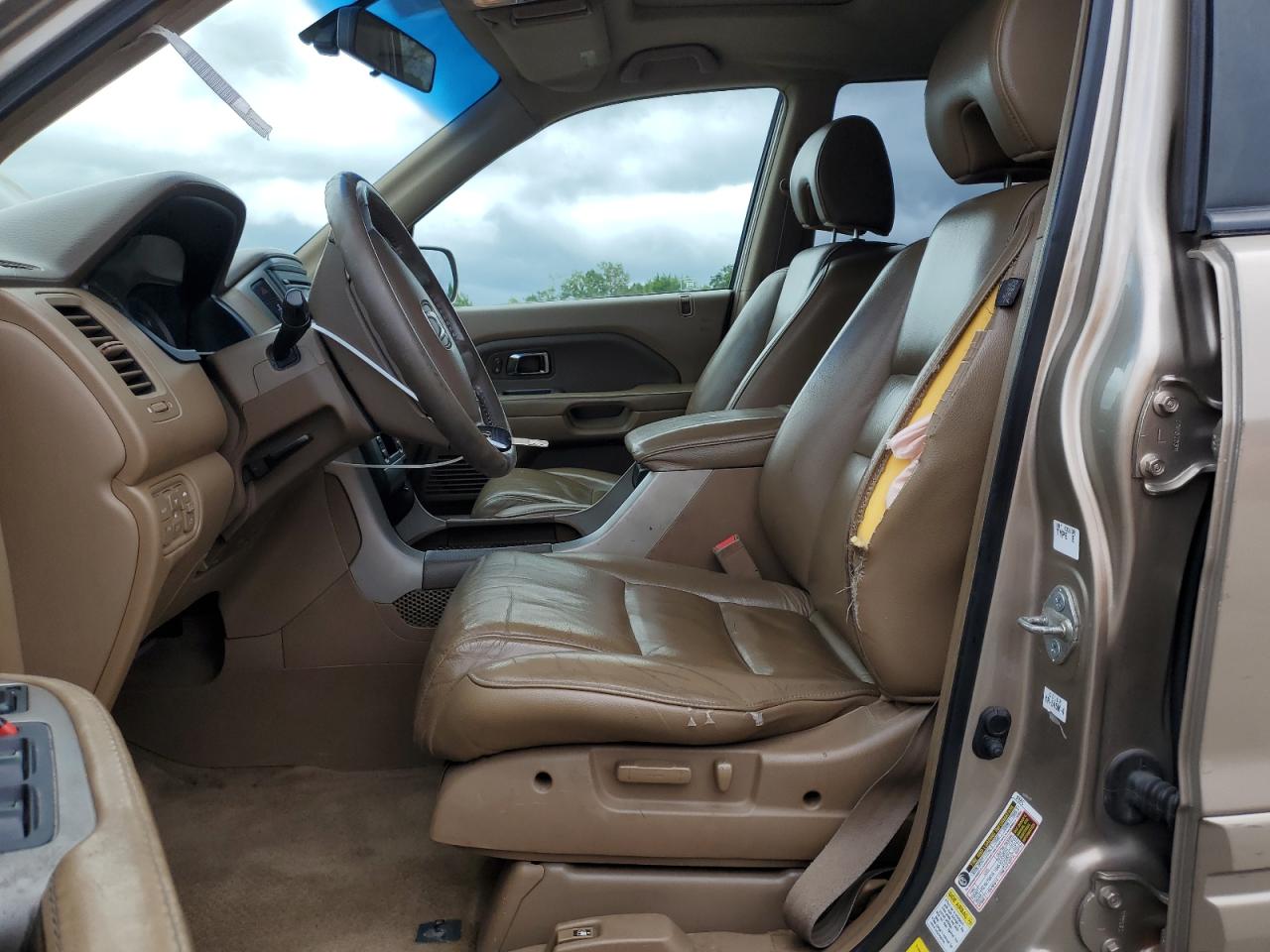 2006 Honda Pilot Ex VIN: 2HKYF185X6H523853 Lot: 67886404