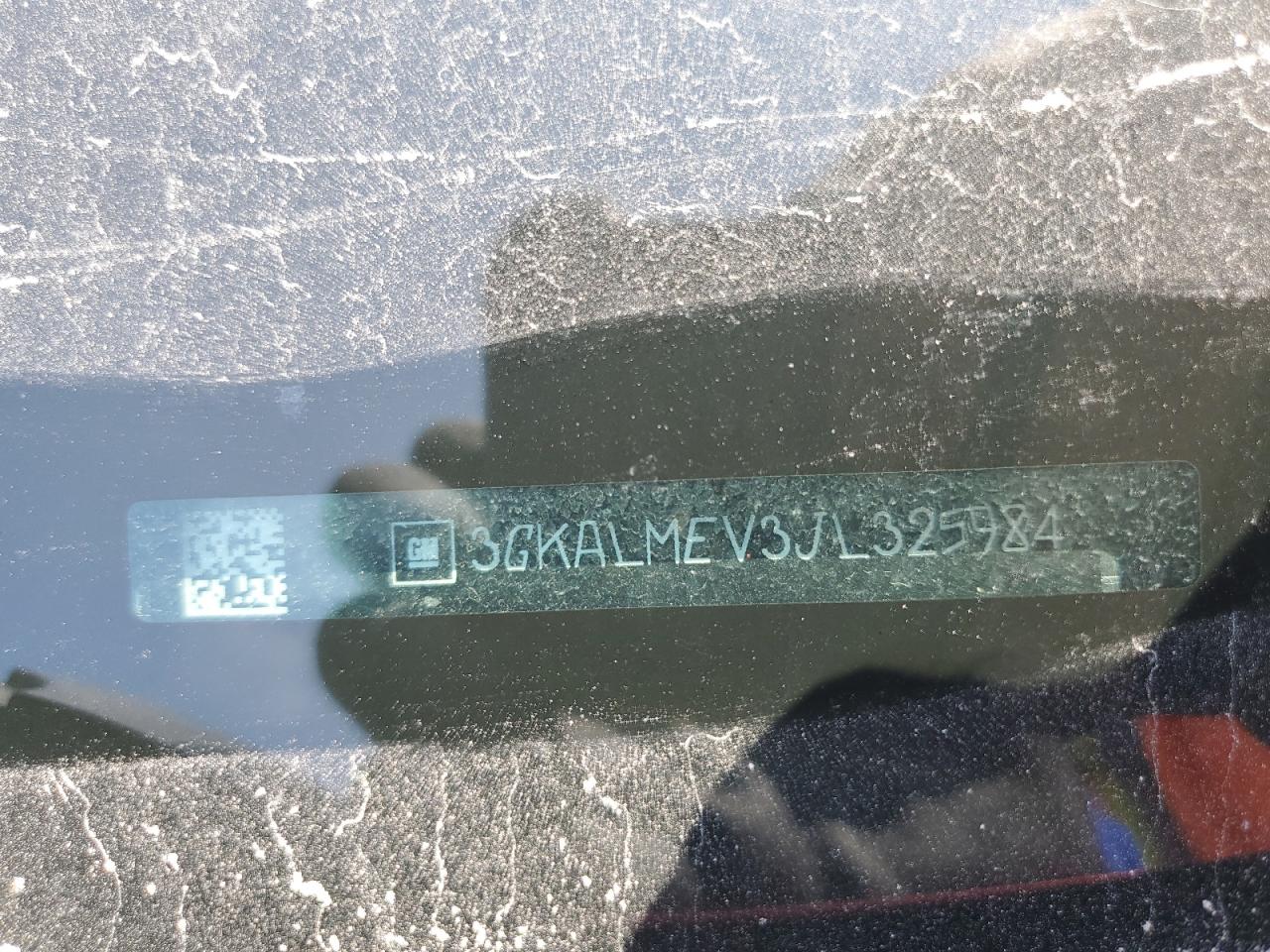 2018 GMC Terrain Sle VIN: 3GKALMEV3JL325984 Lot: 67111974