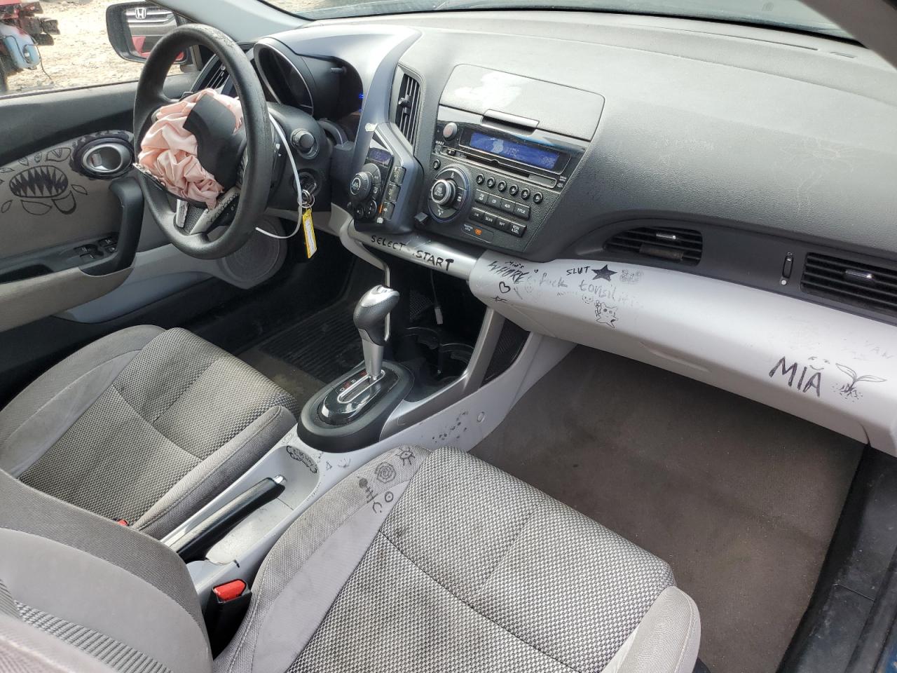 2011 Honda Cr-Z VIN: JHMZF1D46BS006044 Lot: 66112014