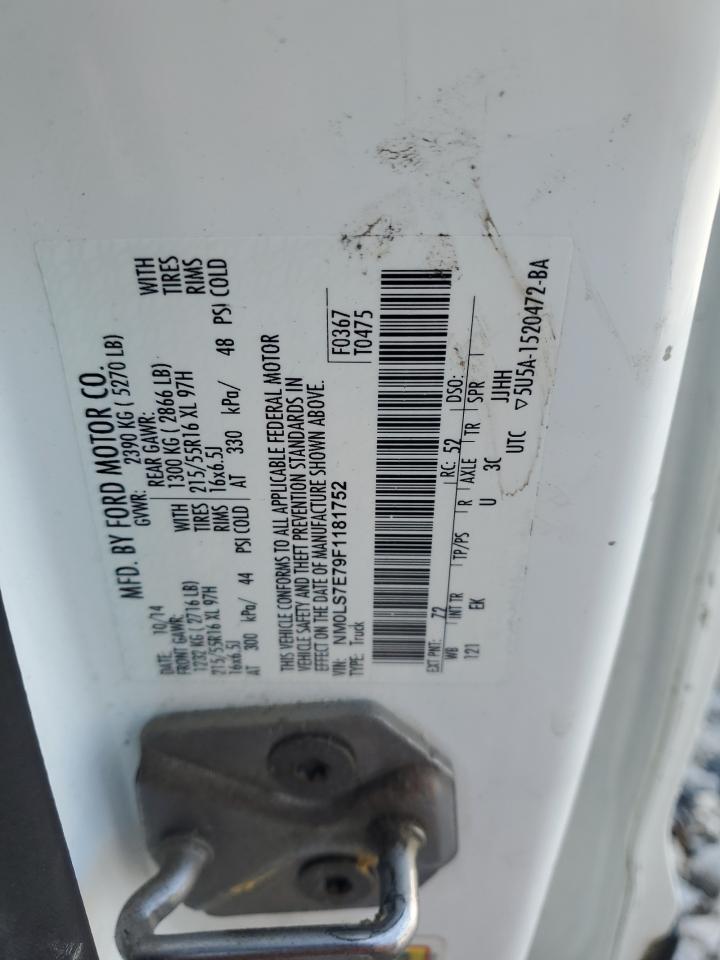 NM0LS7E79F1181752 2015 Ford Transit Connect Xl