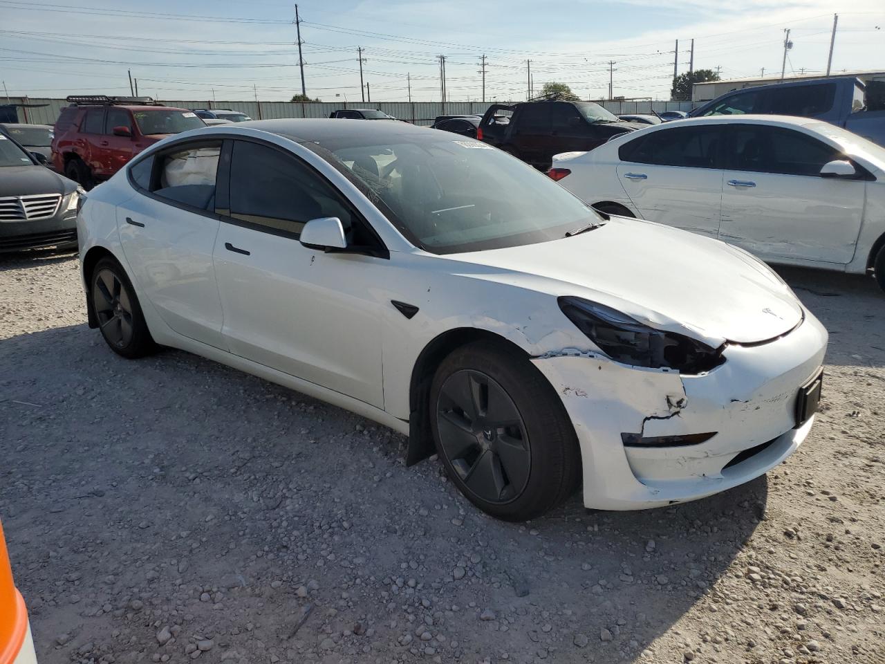 VIN 5YJ3E1EAXPF491372 2023 TESLA MODEL 3 no.4