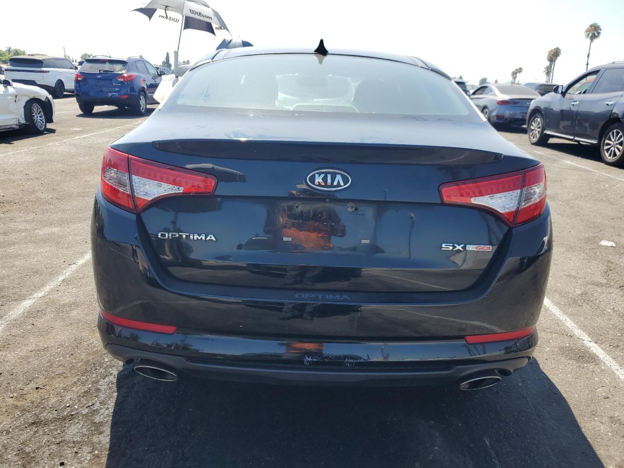 2012 Kia Optima Sx VIN: 5XXGR4A68CG080875 Lot: 66920964