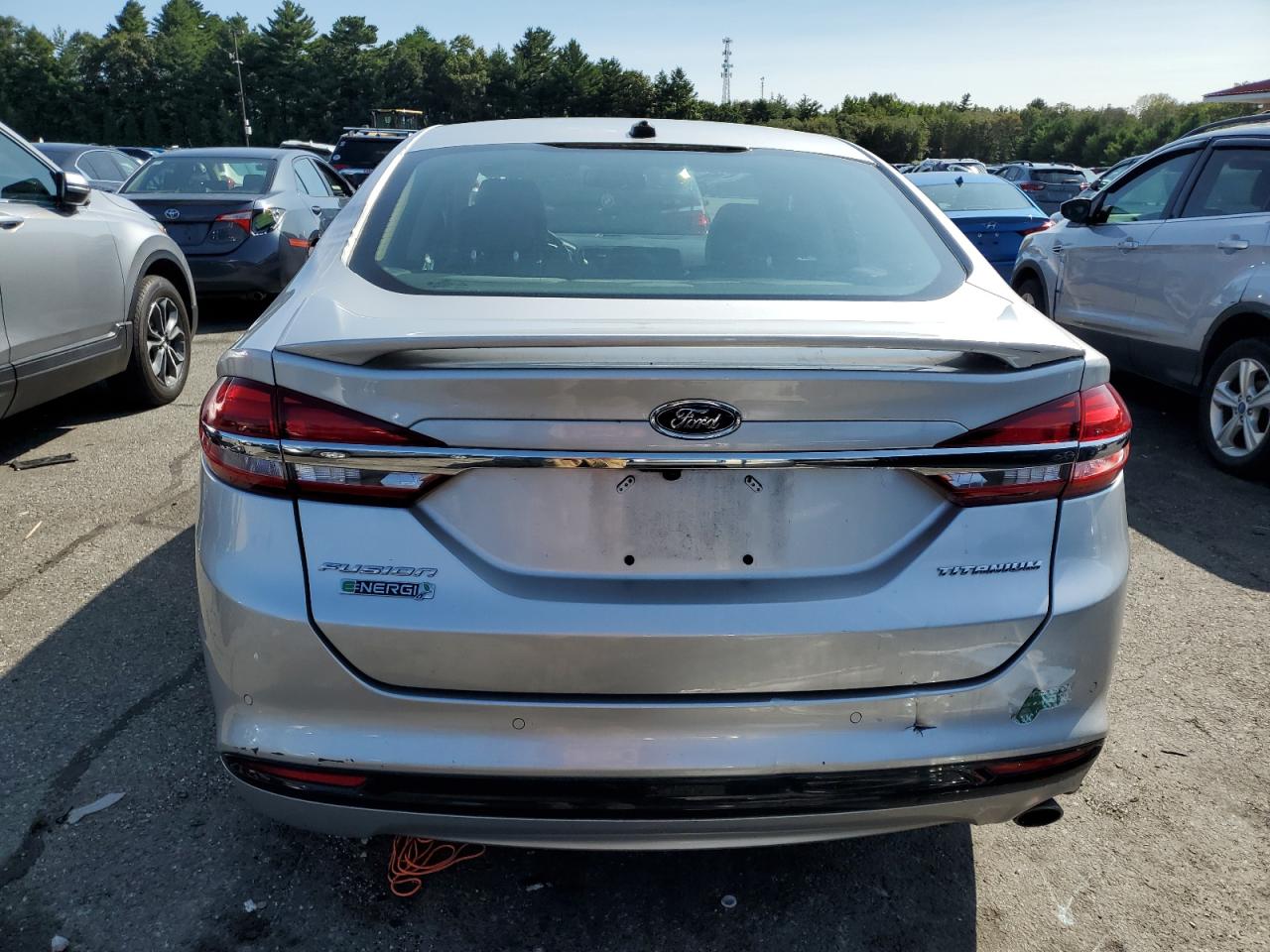 2017 Ford Fusion Titanium Phev VIN: 3FA6P0SU6HR277274 Lot: 68620514