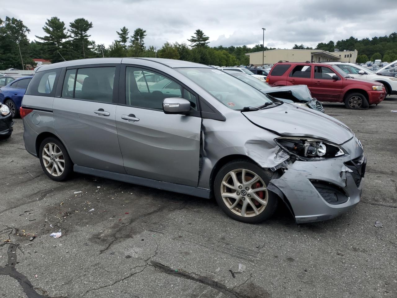 VIN JM1CW2CL6E0174143 2014 MAZDA 5 no.4