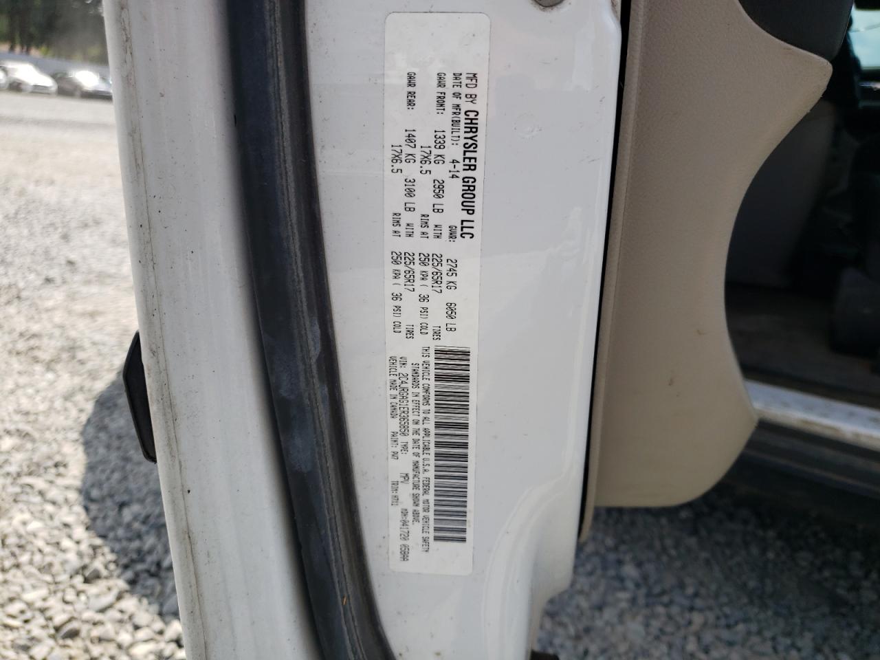 2014 Ram Tradesman VIN: 2C4JRGAG1ER365850 Lot: 67602604