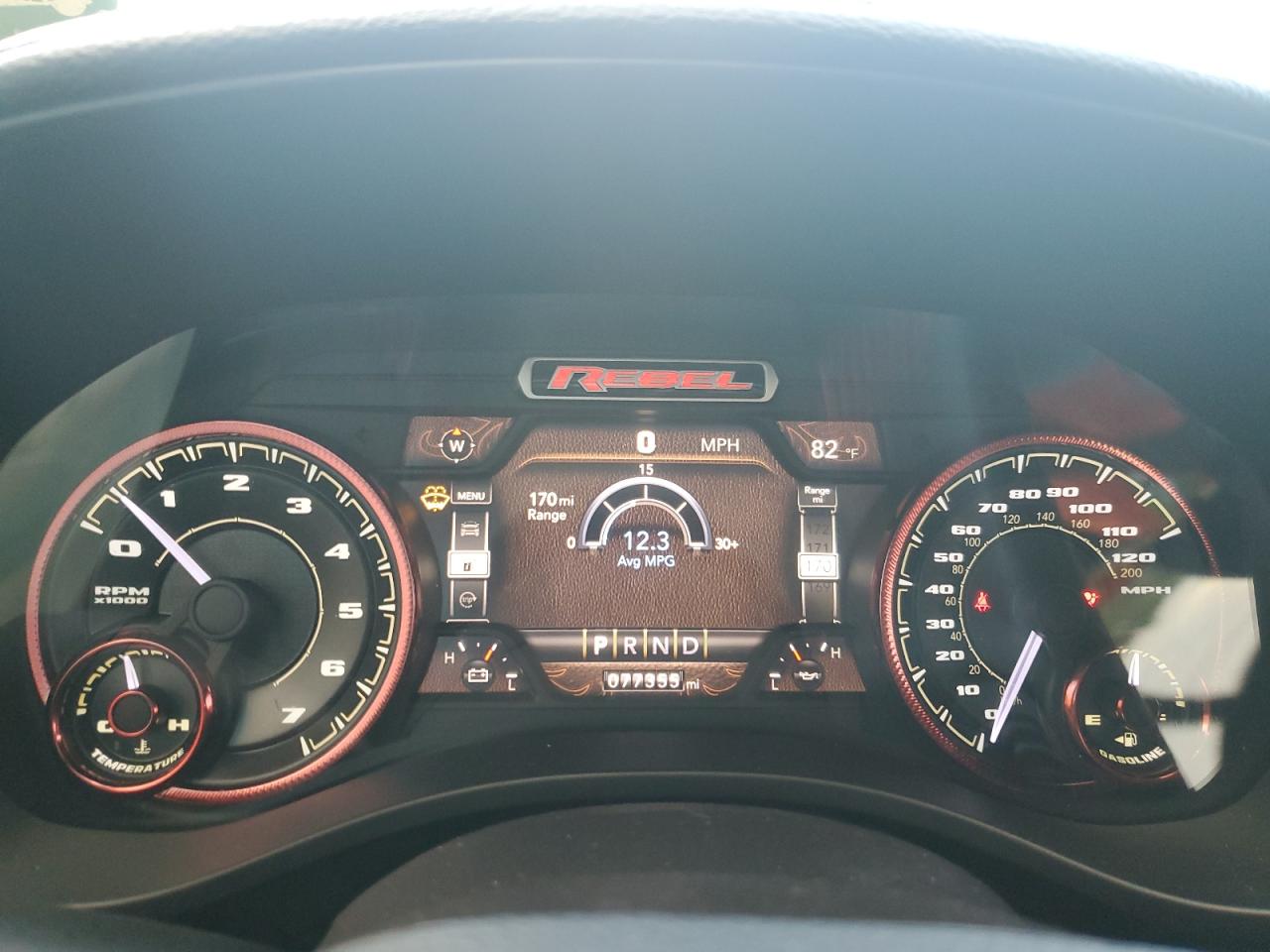 2019 Ram 1500 Rebel VIN: 1C6SRFLT5KN911509 Lot: 66230494