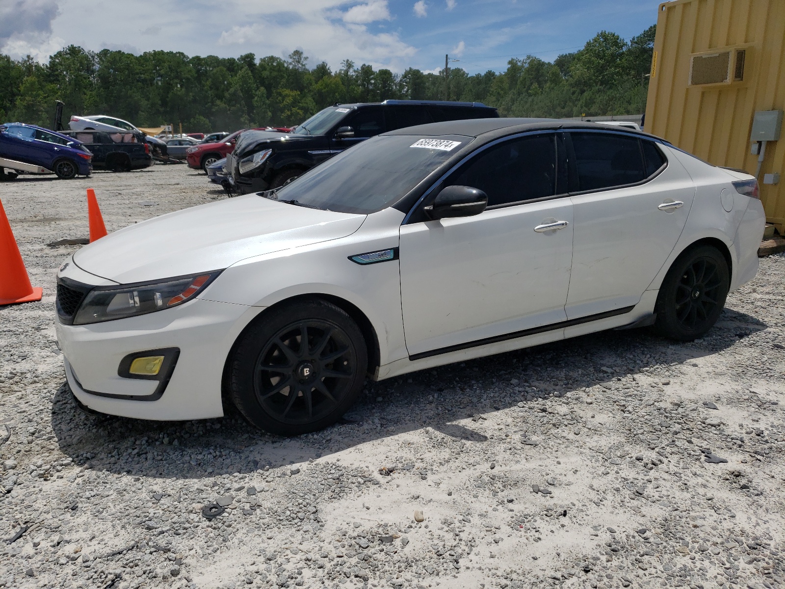 2015 Kia Optima Hybrid vin: KNAGM4AD0F5077763