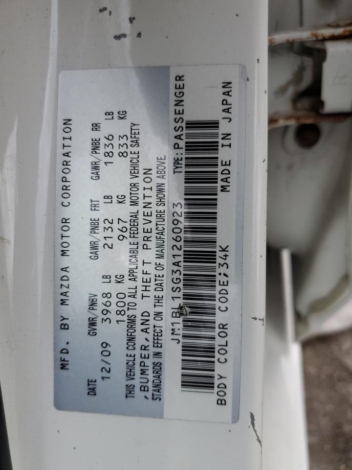 2010 Mazda 3 I VIN: JM1BL1SG3A1260923 Lot: 64981294