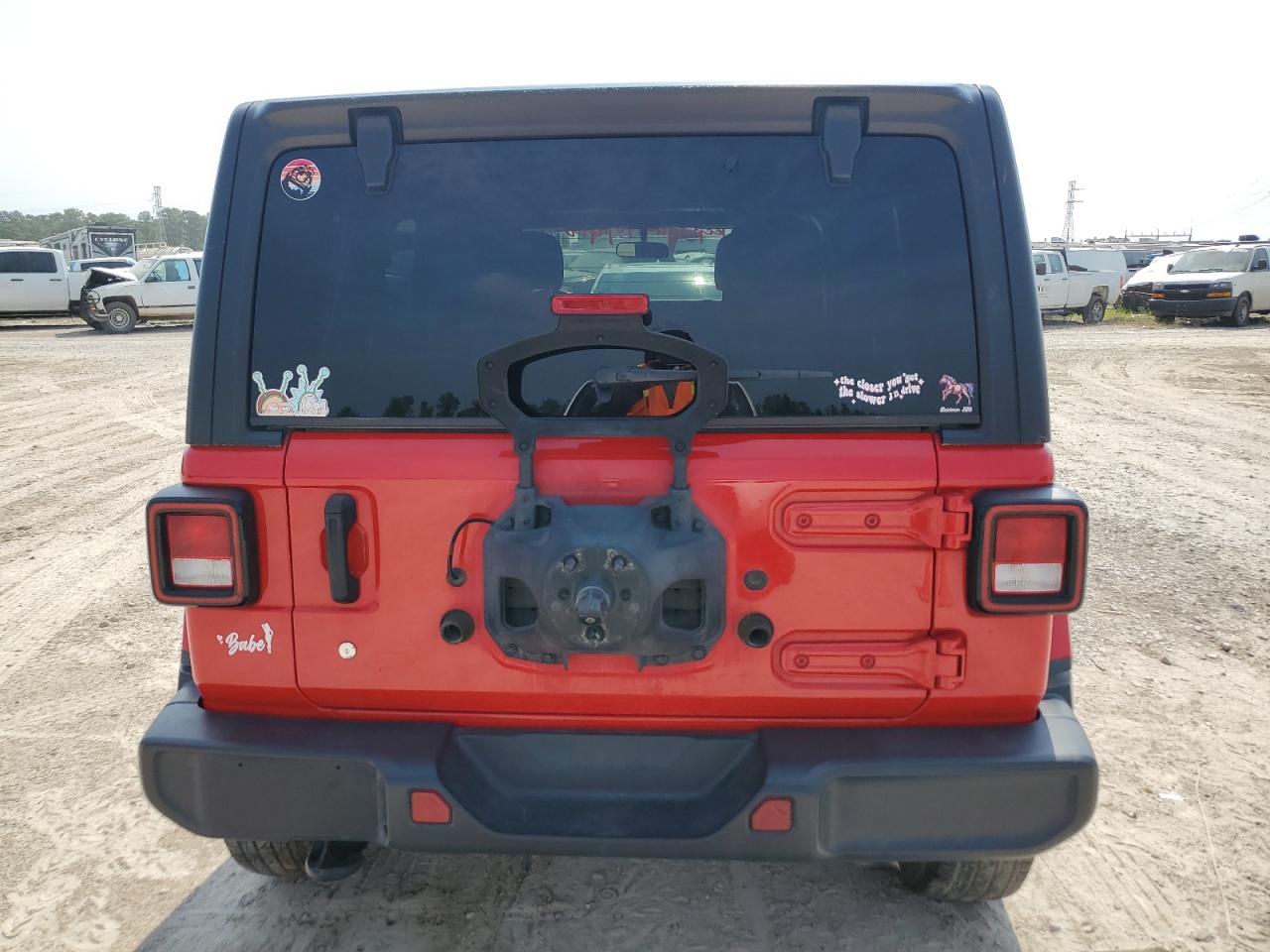 2019 Jeep Wrangler Unlimited Sahara VIN: 1C4HJXEN3KW595455 Lot: 66988344