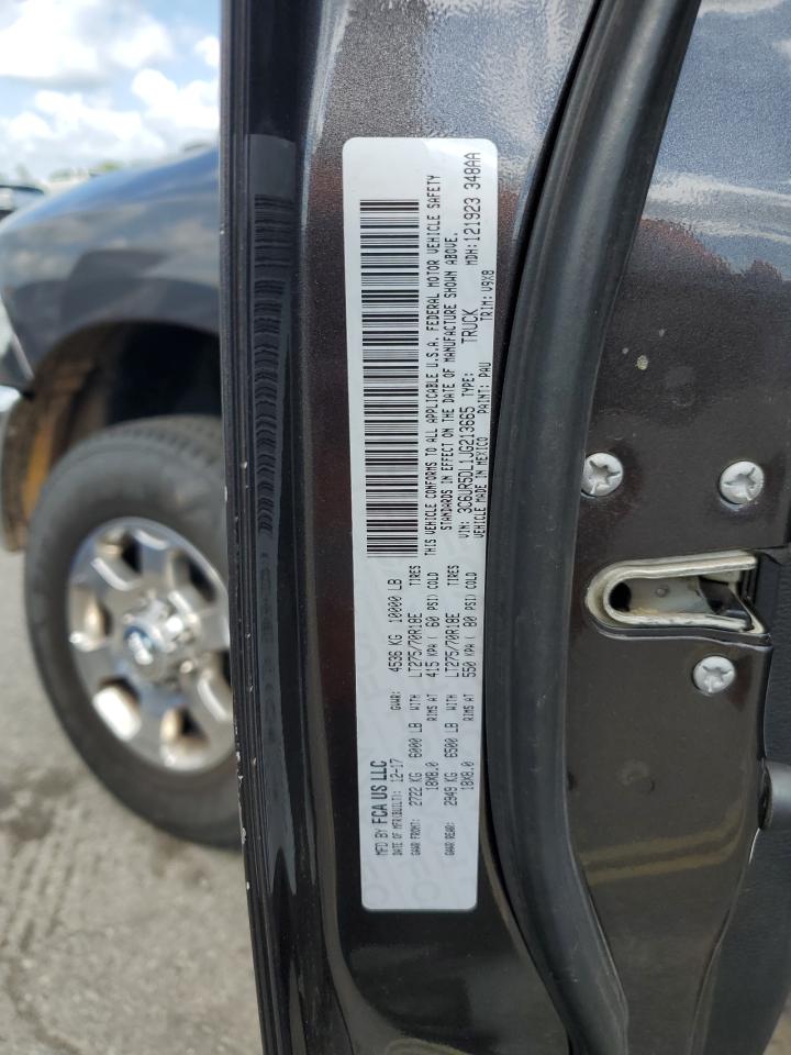 2018 Ram 2500 Slt VIN: 3C6UR5DL1JG213665 Lot: 67317834